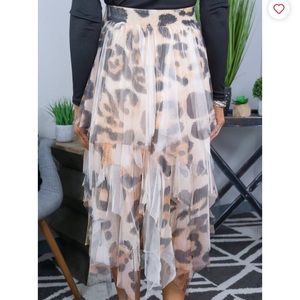 Leopard Deep Desire Skirt